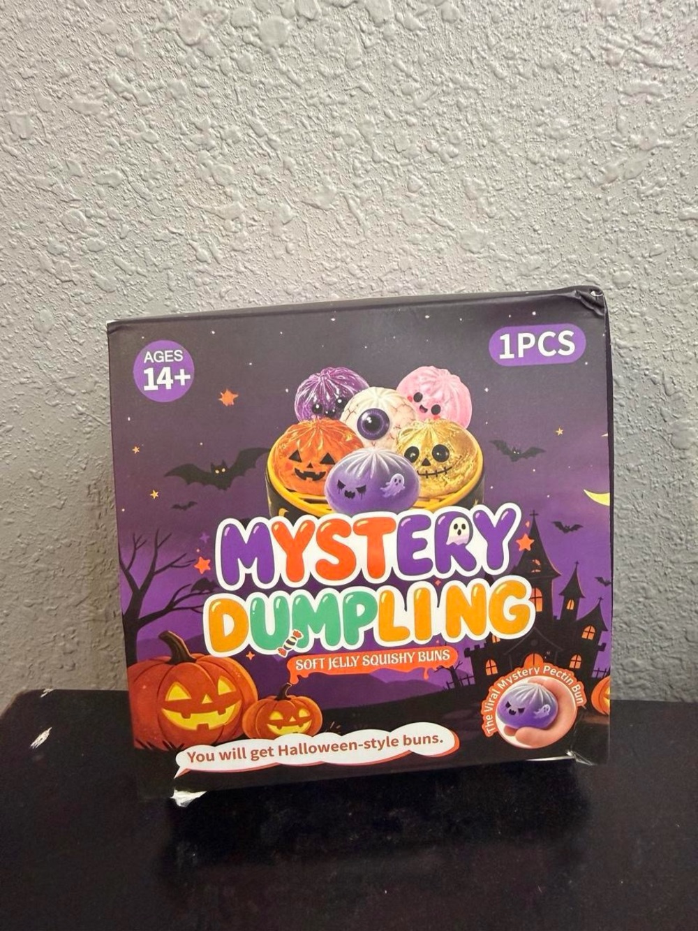 Halloween Soft Jelly Squishy Buns - Purple